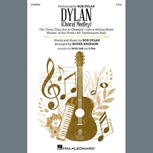 cover: Dylan (Choral Medley) (arr. Roger Emerson), Bob Dylan, Chor