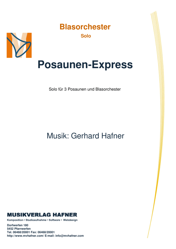 Product picture to: Posaunen-ExpressGerhard Hafner