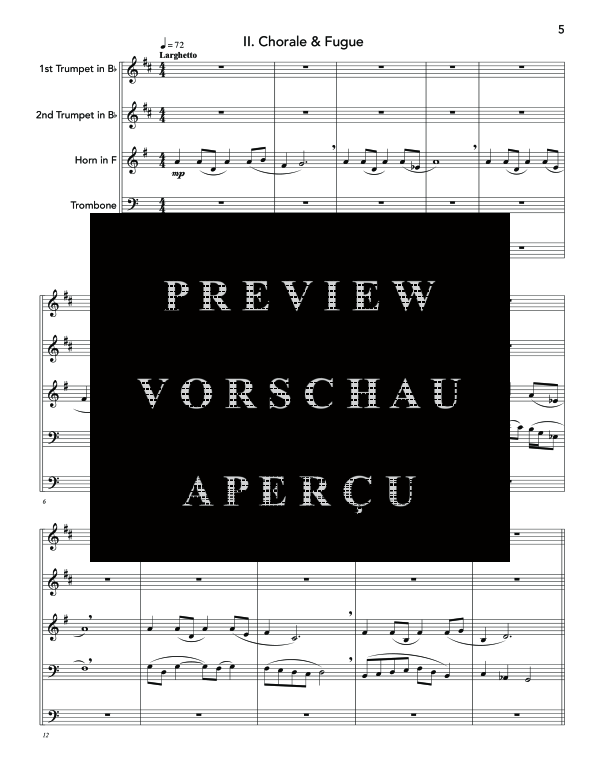 Produktgalerie: Seite 9 von 11 Lauranod Trilogy, , (Blechbläser Quintett)