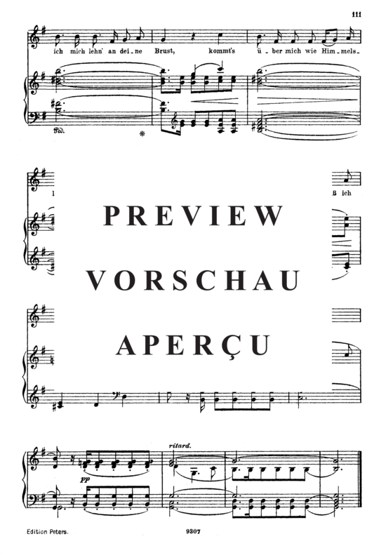 gallery: Wenn ich in deine Augen seh´, Op.48 No.4 , , (Gesang hoch + Klavier)