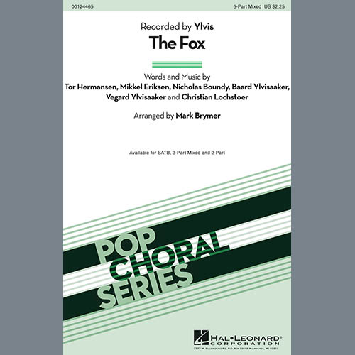 cover: The Fox (What Does The Fox Say?) (arr. Mark Brymer), Ylvis, Chor