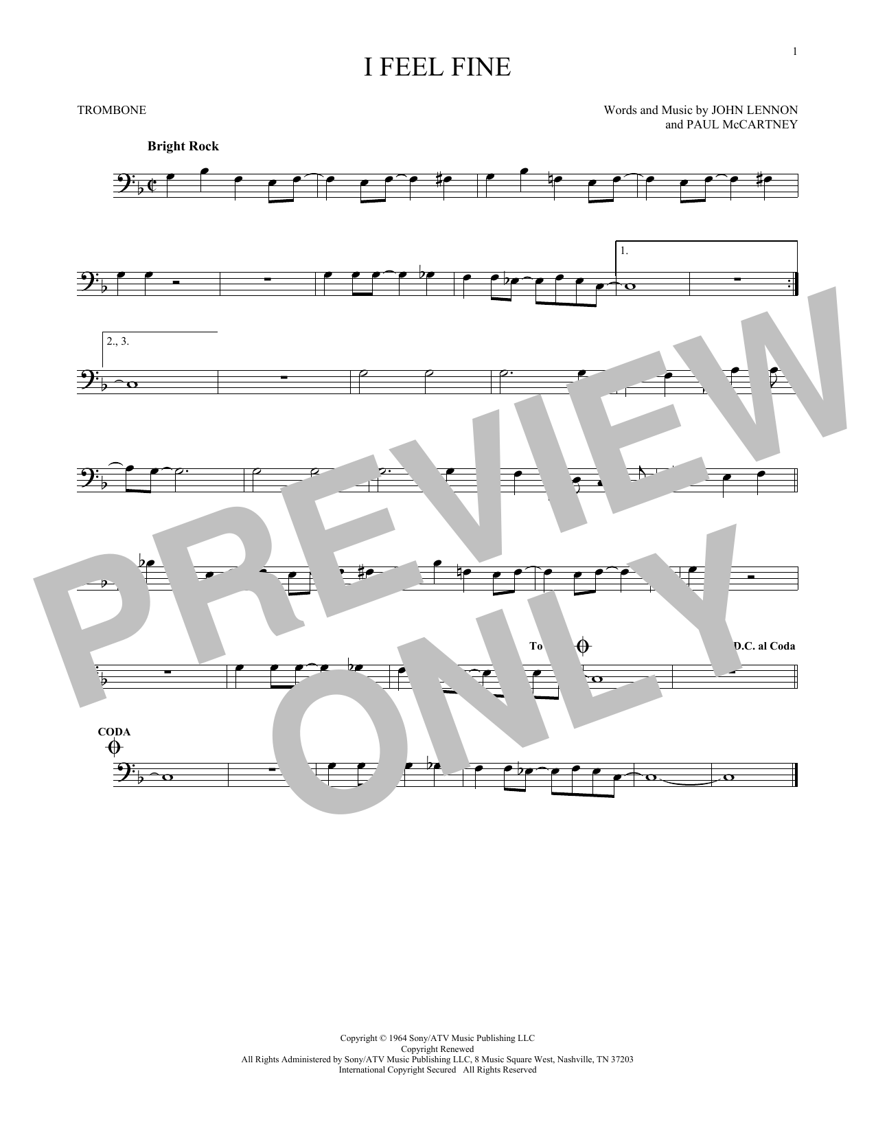 Product gallery: Page 1 of 1 I Feel Fine, The Beatles