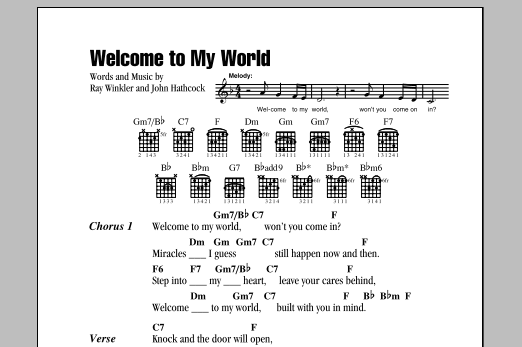 Produktbild zu: Welcome To My World