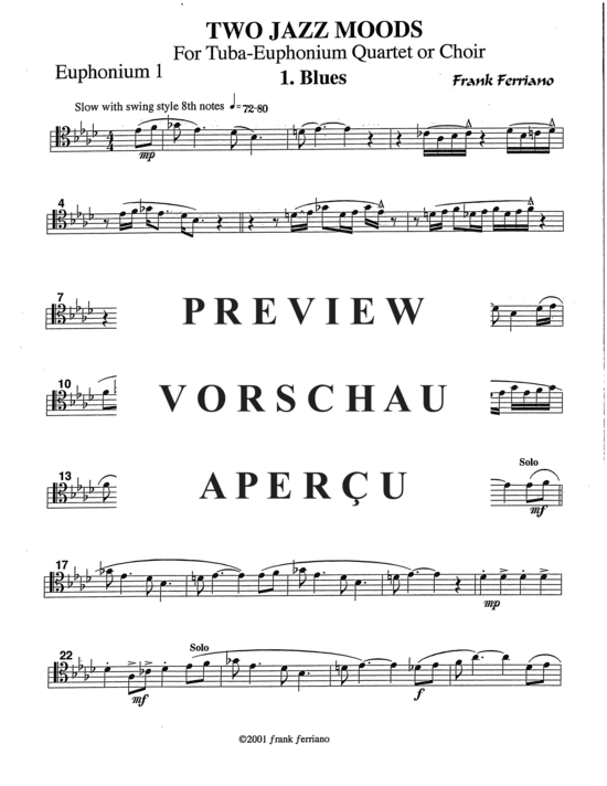 Product gallery: Page 12 of 21 Two Jazz Moods , , (Tuba Quartett EETT)