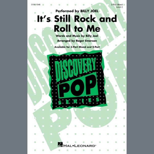 Produktbild zu: It's Still Rock And Roll To Me (arr. Roger Emerson)