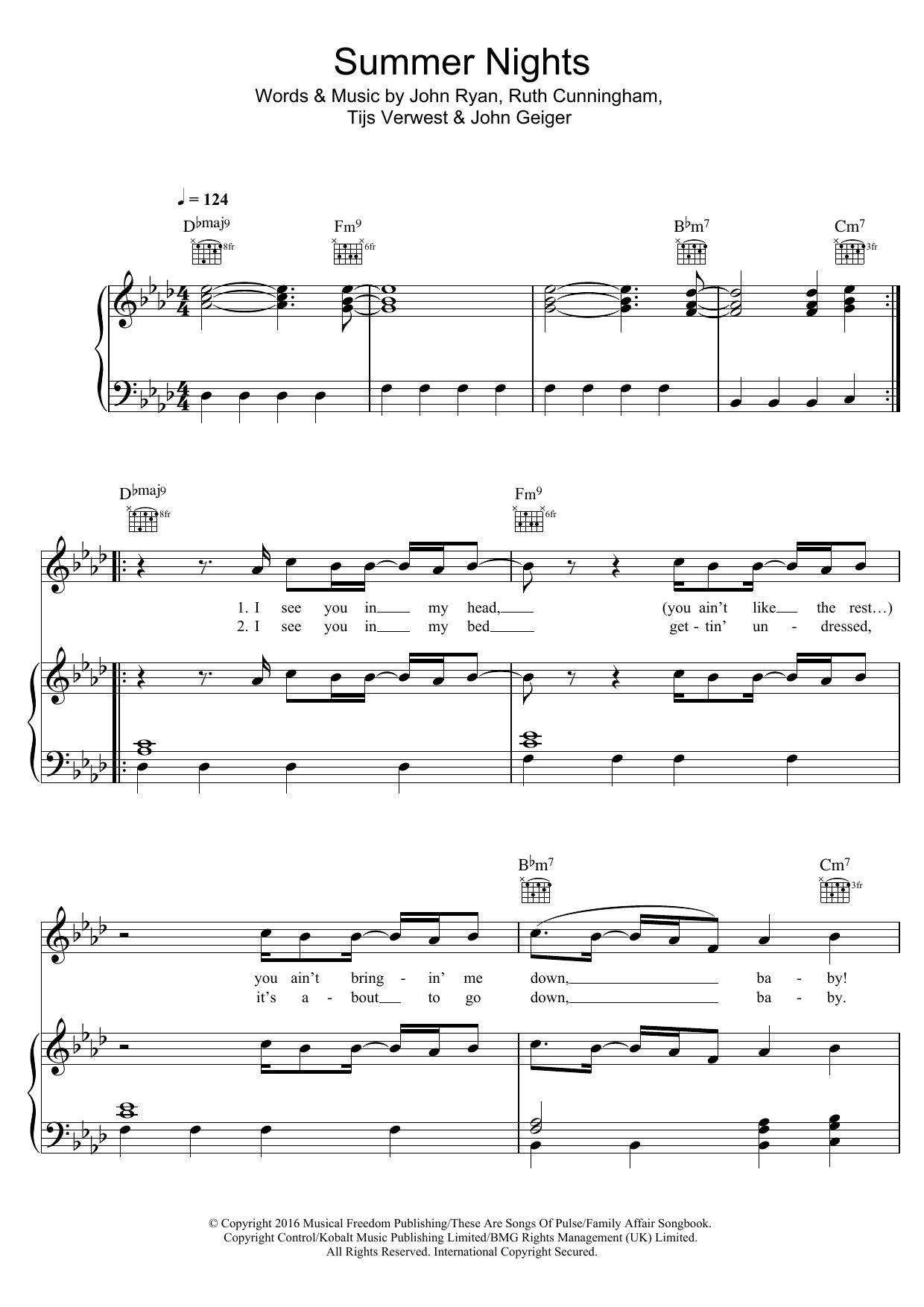 Produktbild zu: Summer Nights (featuring John Legend)