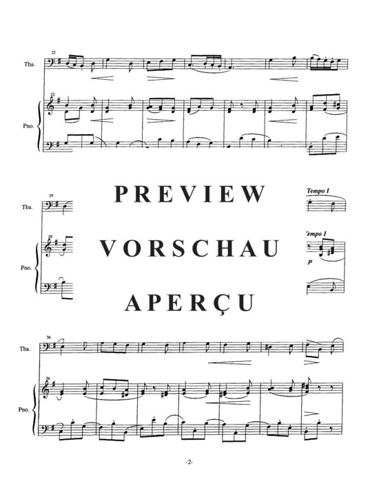Produktgalerie: Seite 4 von 11 Air , , (Tuba + Klavier)
