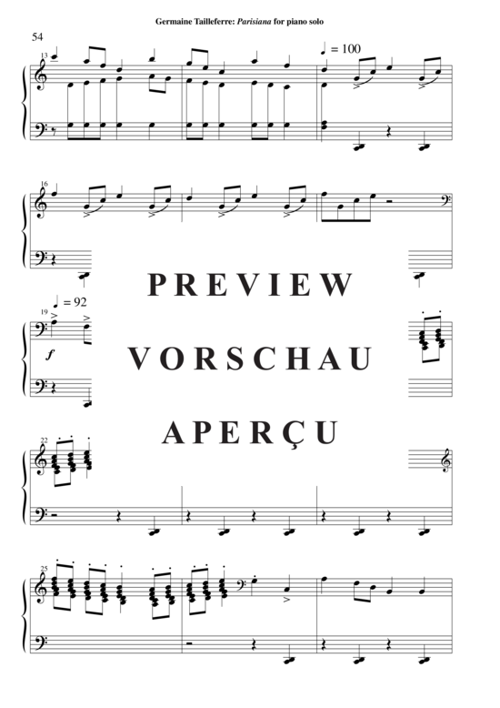Product gallery: Page 52 of 60 Parisiana , , Piano Solo