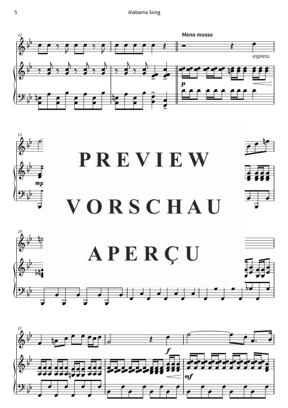 gallery: Alabama Song, , (Violine und Klavier)