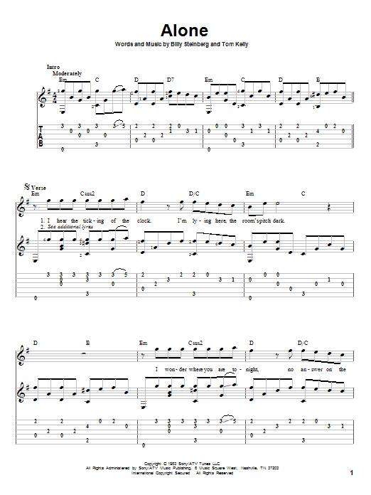 Produktgalerie: Seite 1 von 1 Alone, Heart, Gitarre