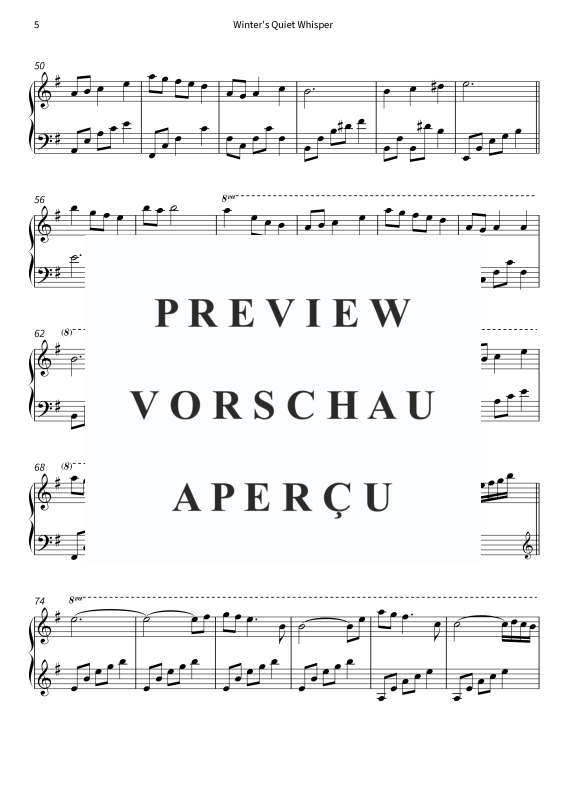 gallery: Winter´s Quiet Whisper, Victoria Peckmann, Klavier Solo