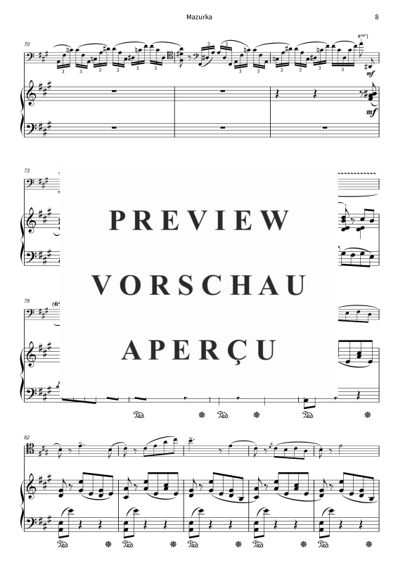 Produktgalerie: Seite 10 von 11 Four Pieces op. 24 - Romantic Character Pieces for Cello & Piano - urtext edition, , Violoncello und Klavier