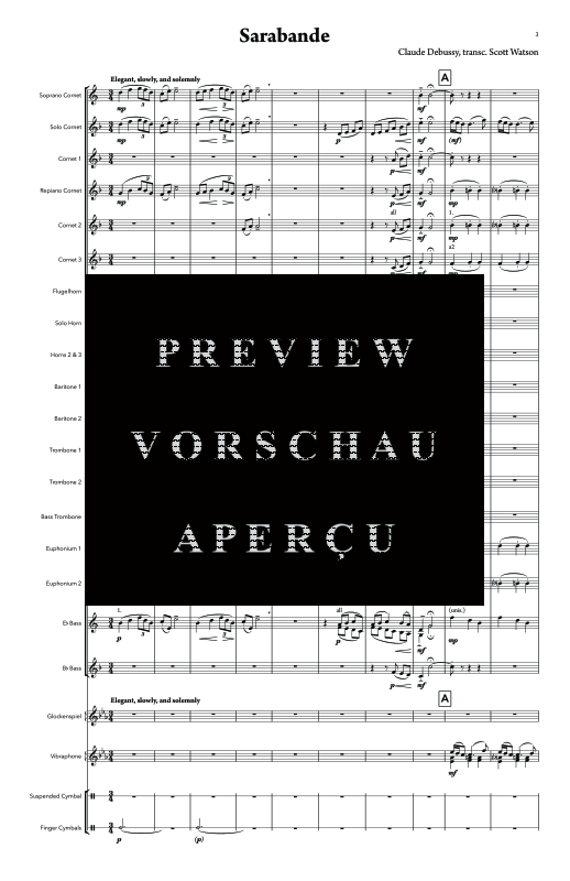 gallery: Sarabande, , (Brass Band)