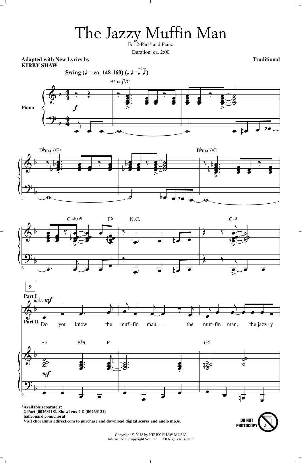 Produktbild zu: The Jazzy Muffin Man