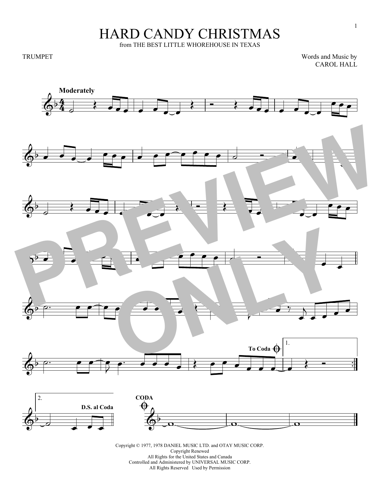 Produktgalerie: Seite 1 von 1 Hard Candy Christmas, Dolly Parton, Trompete