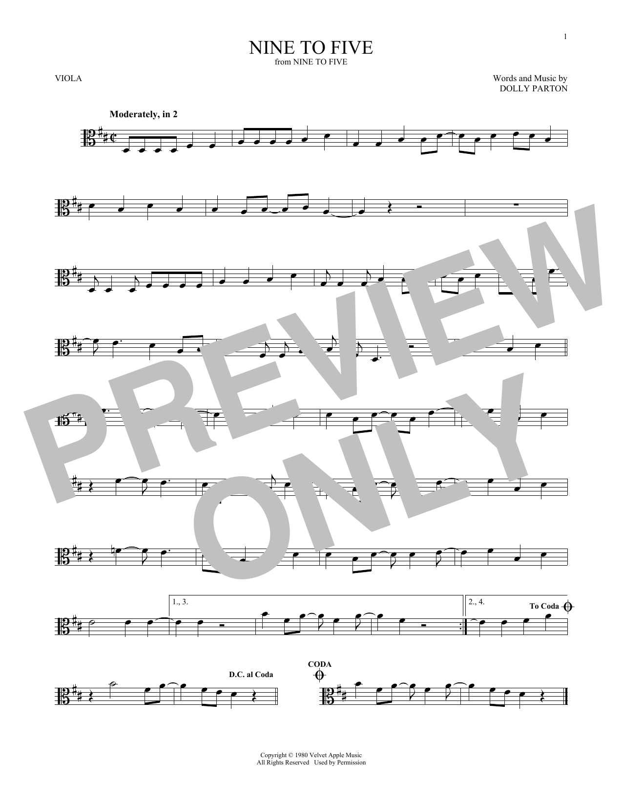 Product gallery: Page 1 of 1 Nine To Five, Dolly Parton