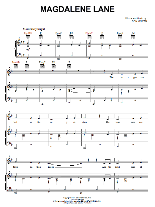 Produktbild zu: Magdelene Lane