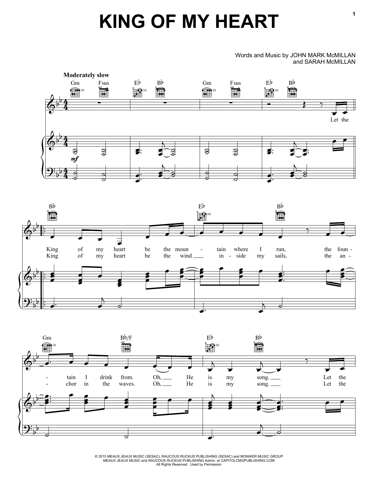 Produktgalerie: Seite 1 von 1 King Of My Heart, John Mark McMillan, Gesang, Gitarre, Klavier