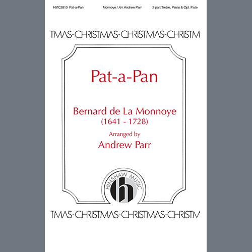 cover: Pat-a-Pan, Andrew Parr, Chor