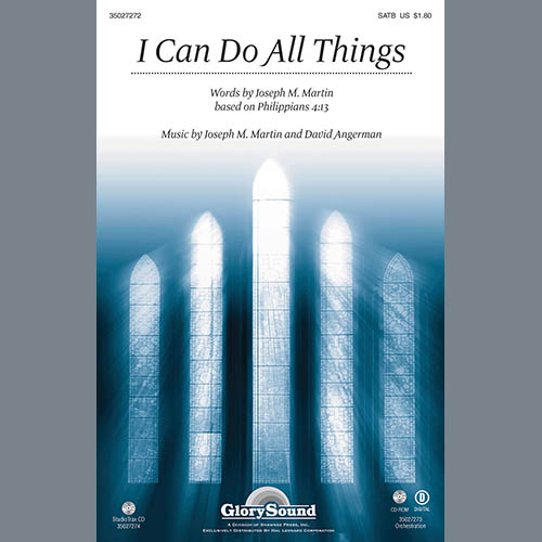 cover: I Can Do All Things, Joseph M. Martin, Chor