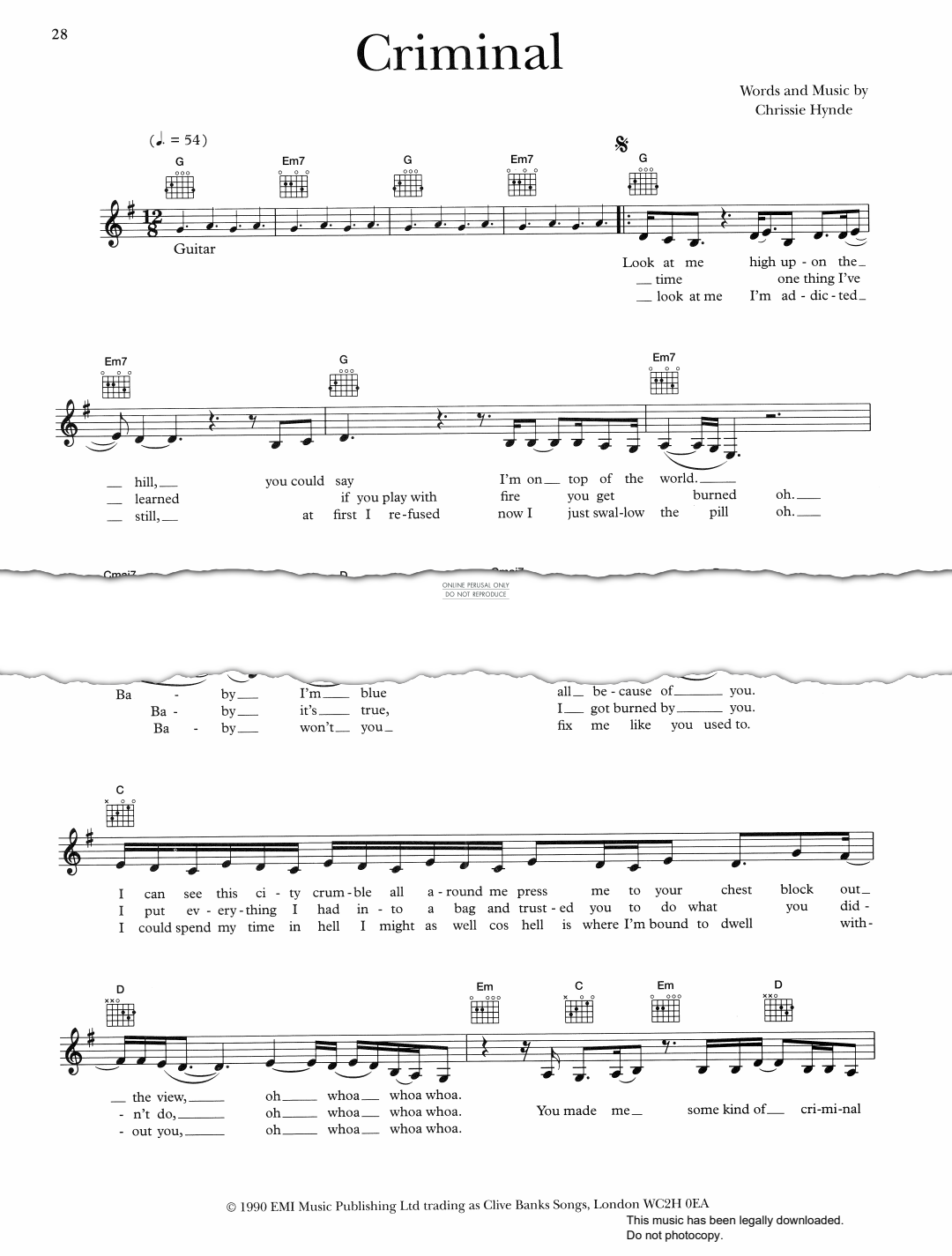 gallery: Criminal, The Pretenders