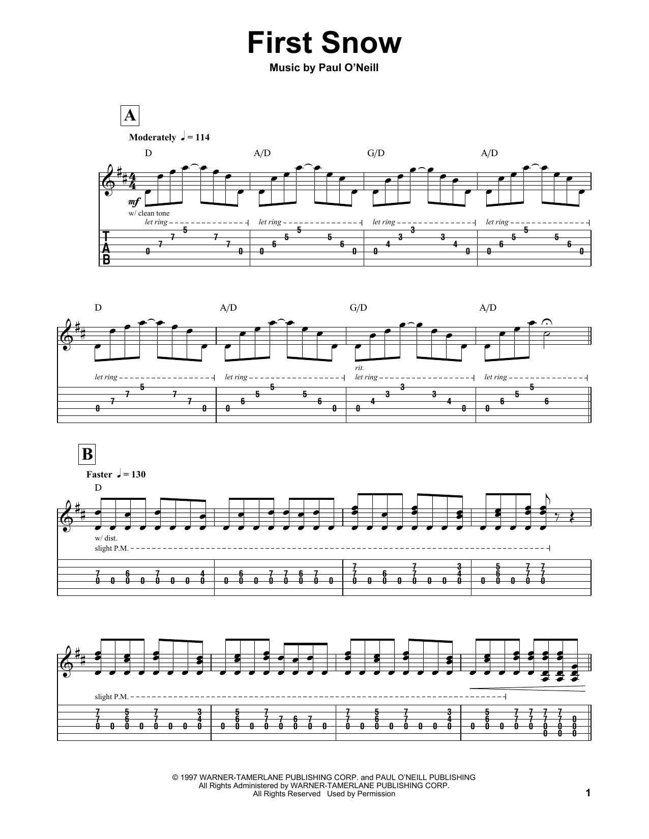 Product gallery: Page 1 of 1 First Snow, Trans-Siberian Orchestra