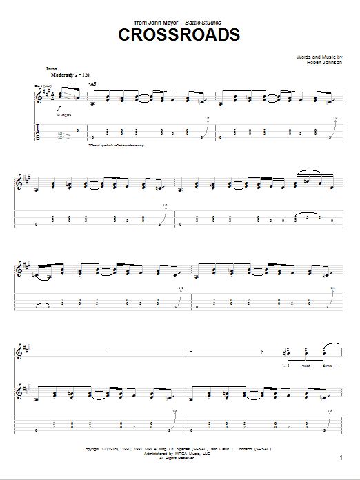 Produktbild zu: Cross Road Blues (Crossroads)