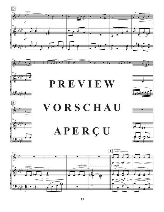 Produktgalerie: Seite 16 von 21 Sonata for Trumpet and Piano , , (Trompete und Klavier)