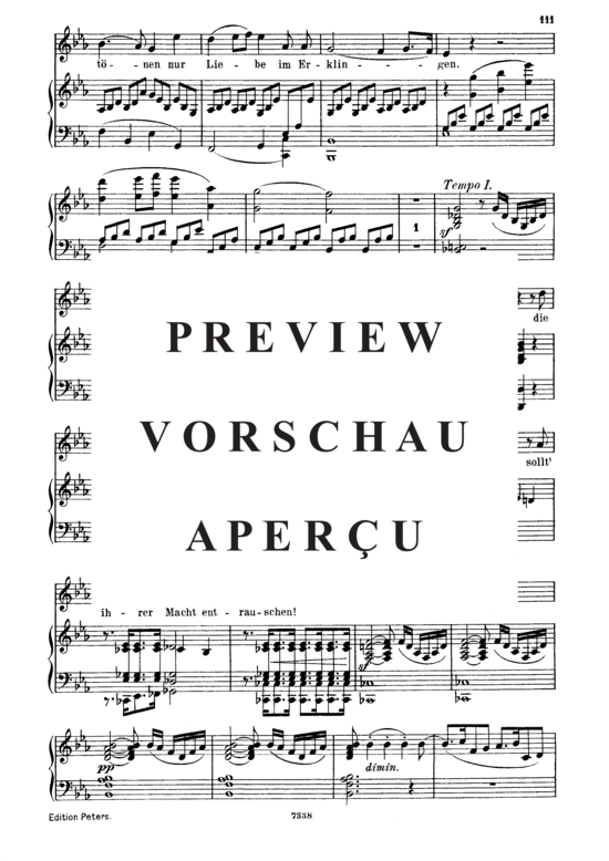 Product gallery: Page 3 of 5 An die Leier D.737, , Medium Voice and Piano