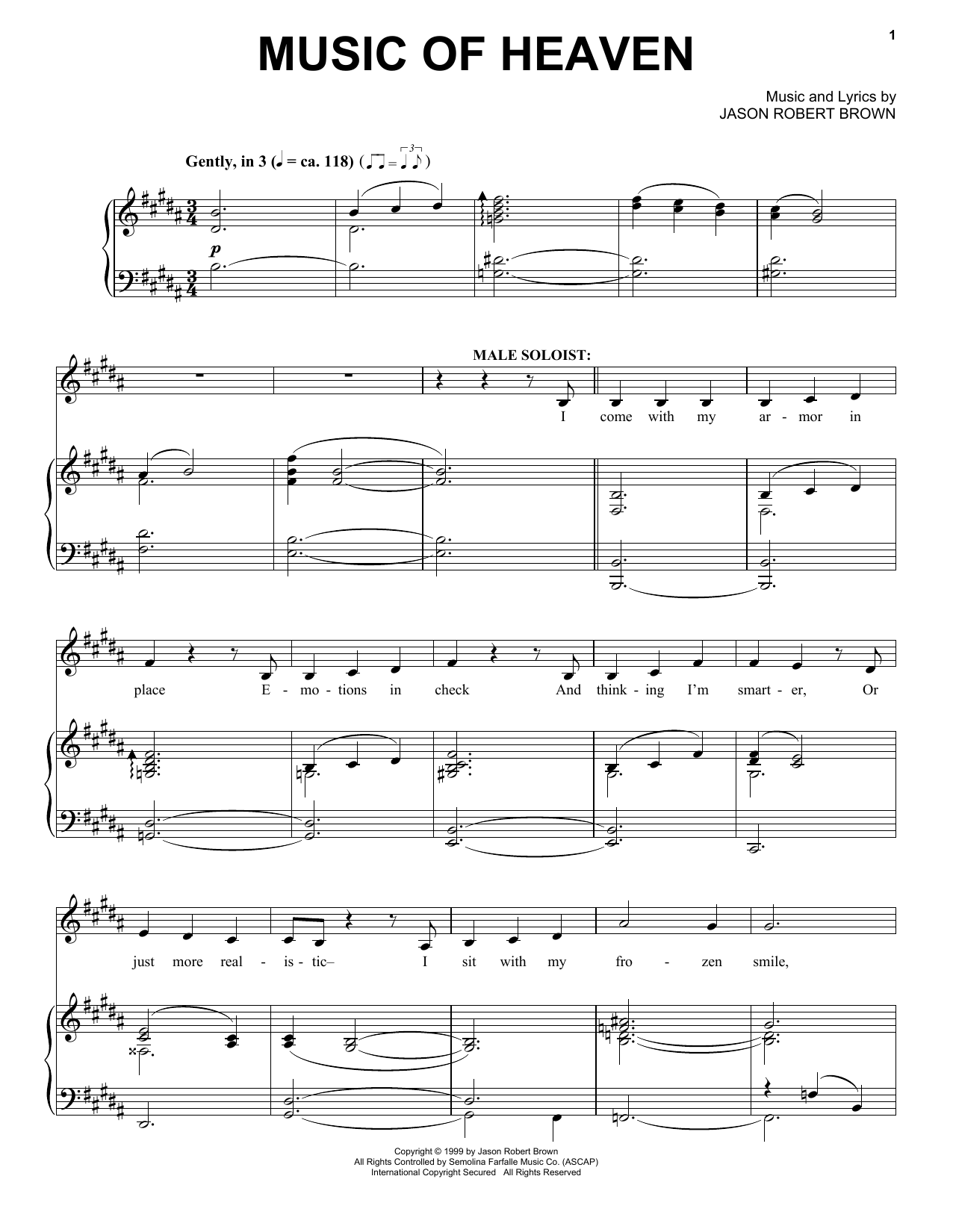 Produktbild zu: Music Of Heaven (from Wearing Someone Else's Clothes)