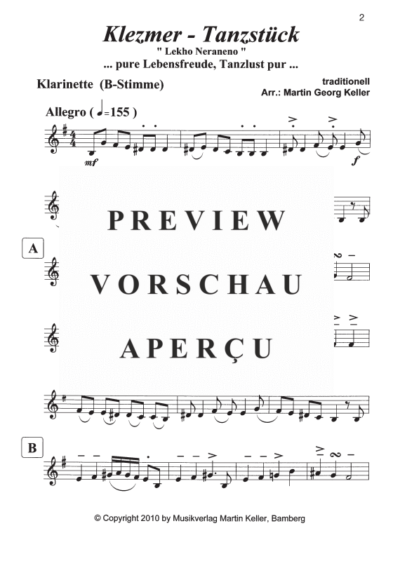 gallery: Trios und Duos für festliche Anlässe, , (Klarinette, Violine und Klavier)