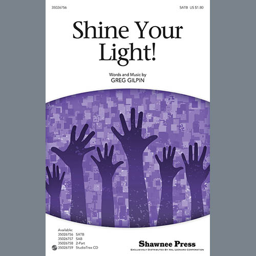 cover: Shine Your Light!, Greg Gilpin