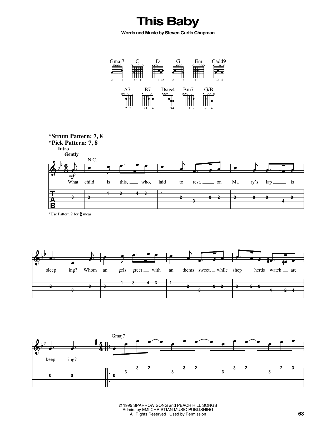 Produktgalerie: Seite 1 von 1 This Baby, Steven Curtis Chapman, Gitarre