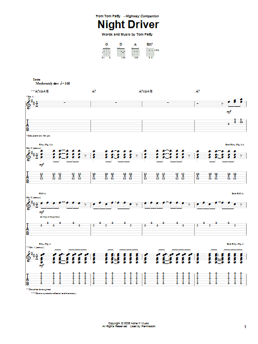 Produktbild zu: Night Driver
