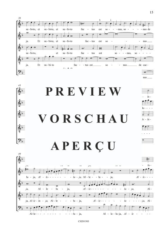 Product gallery: Page 4 of 11 Dum complerentur / Dum ergo essent, , Mixed choir 5 voices