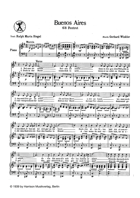 Produktbild zu: Buenos Aires6-8 Foxtrott