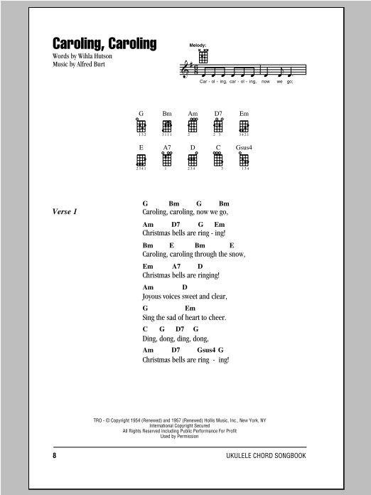 Product gallery: Page 1 of 1 Caroling, Caroling, Wihla Hutson