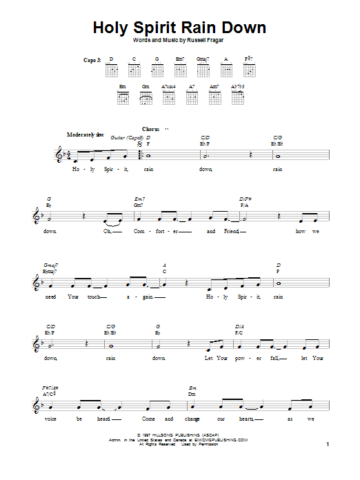 Produktbild zu: Holy Spirit Rain Down