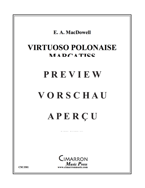Produktgalerie: Seite 2 von 21 Virtuoso Polonaise Marcatiss , , (Blechbläserquintett)