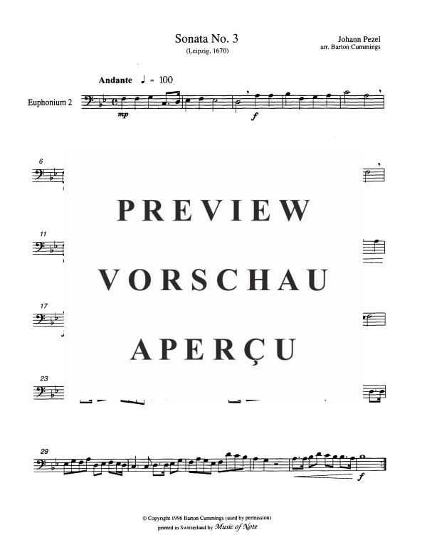 Produktgalerie: Seite 6 von 9 Sonata No. 3, , Tuba Quintett EEETT