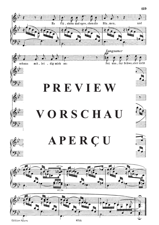 Product gallery: Page 3 of 3 Am leuchtenden Sommermorgen, Op 48 No.12, , Medium Voice and Piano