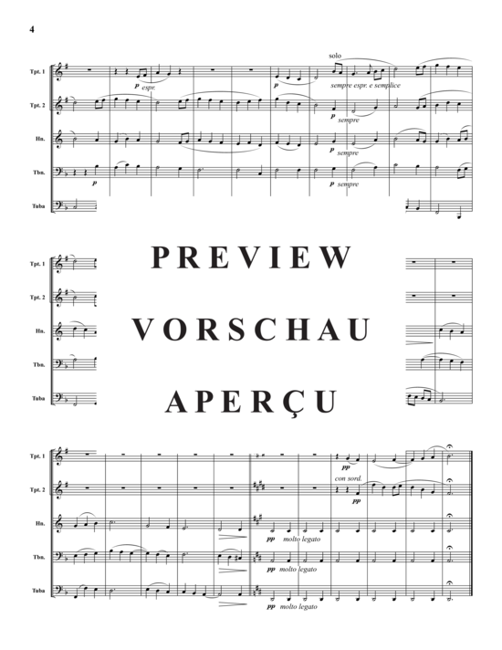 Produktgalerie: Seite 5 von 21 Carols for Brass, Set 1 , , (Blechbläserquintett)