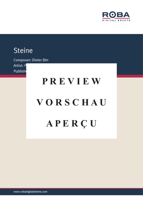 Product gallery: Page 2 of 4 Steine , , Piano and Voice