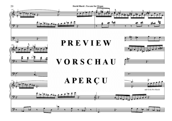 Product gallery: Page 21 of 21 Toccata , , (Orgel Solo)
