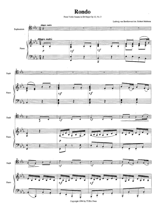 Product picture to: Rondo L Beethoven