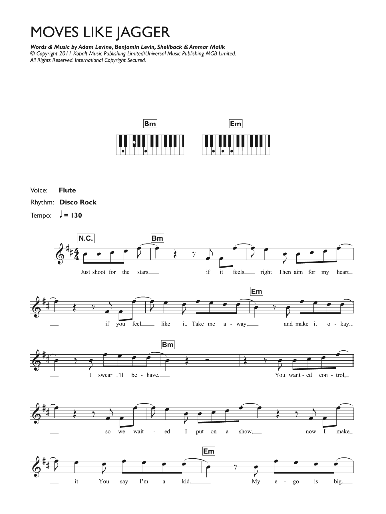 Produktbild zu: Moves Like Jagger (featuring Christina Aguilera)
