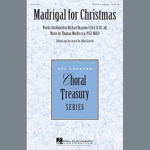 cover: Madrigal For Christmas, John Leavitt, Chor