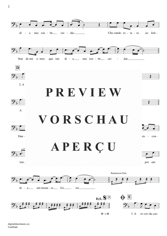 Product gallery: Page 3 of 4 Llorando Se Fue, Kaoma, (Posaune / Bariton)