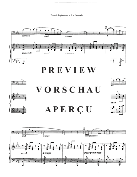 gallery: Serenade , , (Euphonium + Klavier)