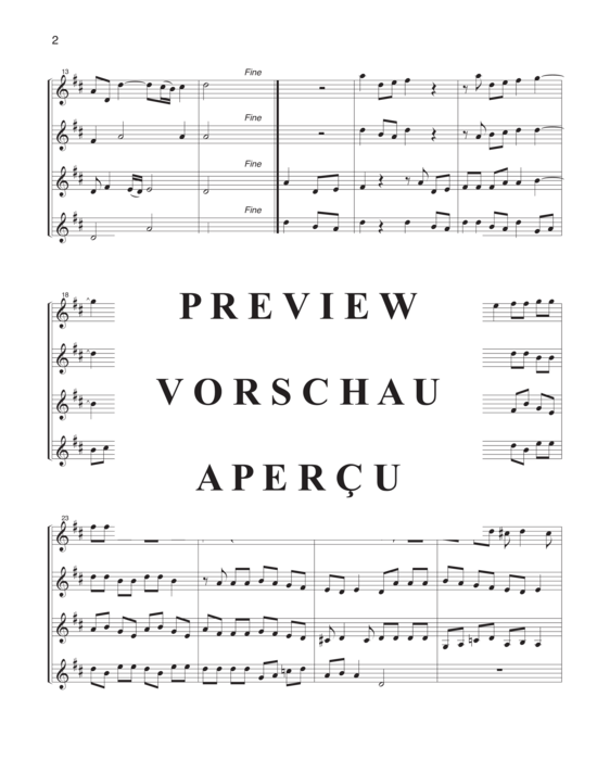 Produktgalerie: Seite 5 von 11 Ricercare on C, , (4 Klarinetten (3 Klarinetten in B und eine Bassklarinette))